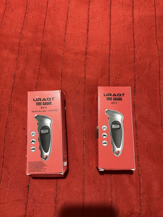 Medidor de pressão de pneus digital