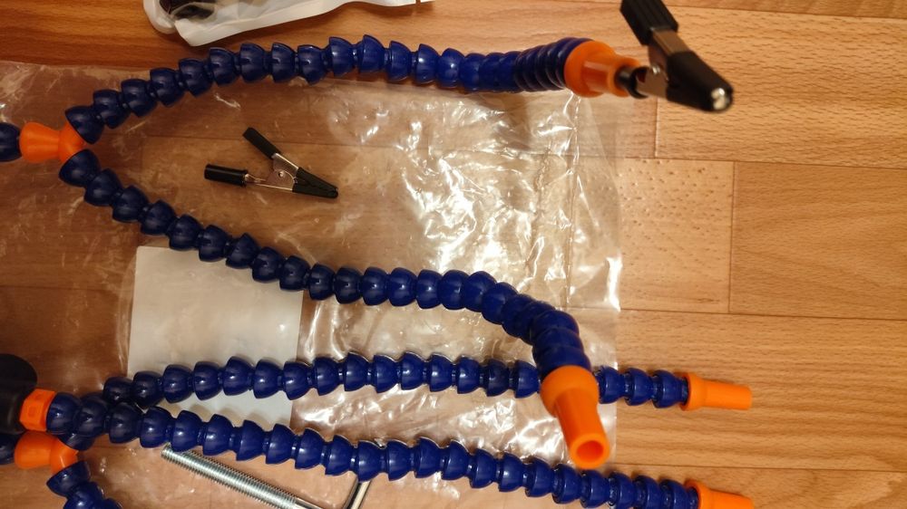 Держатель для Пайки "Третья Рука" 5 Гибких Лап Струбцина Электроника