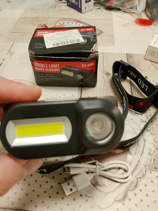 Lanternas de cabeça novas