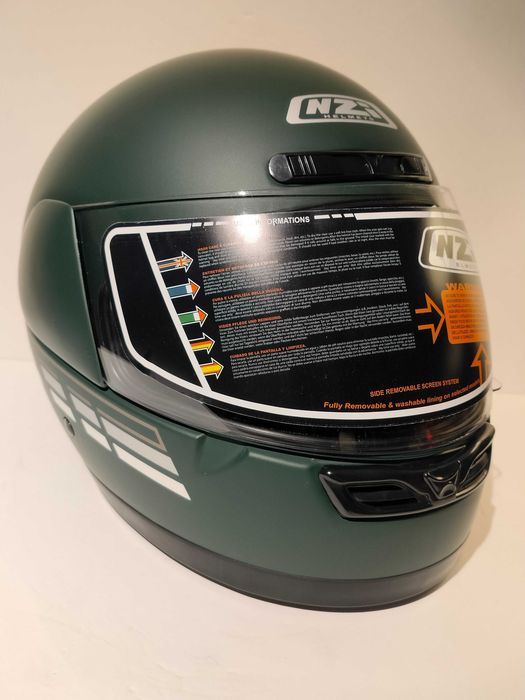 Capacete NZi clássico  moderno integral mota scooter novo