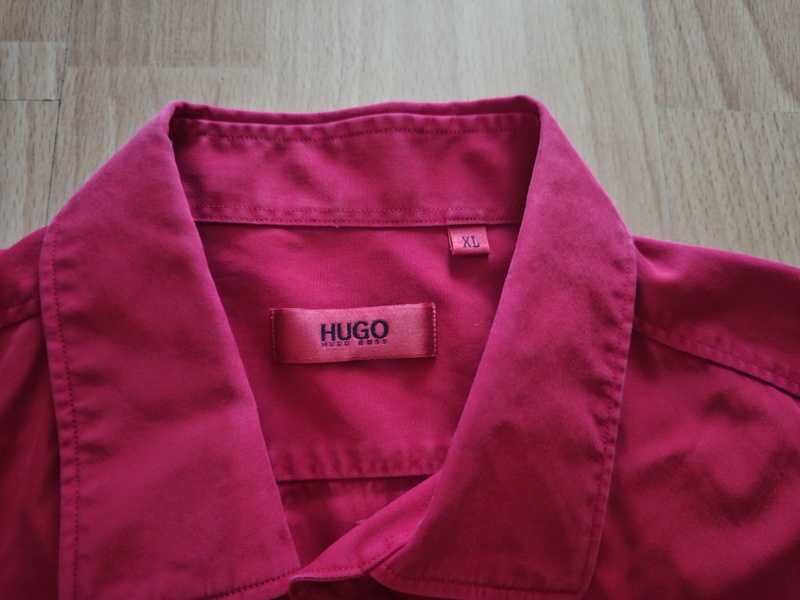 Koszula Hugo Boss XL czerwona