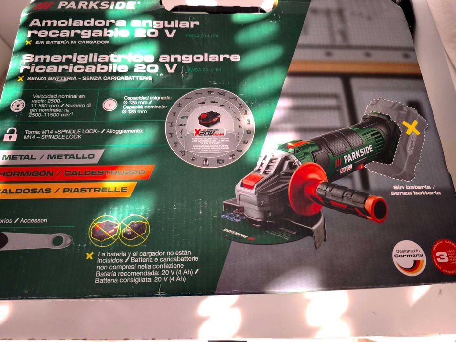 Rebarbadora 20V Parkside