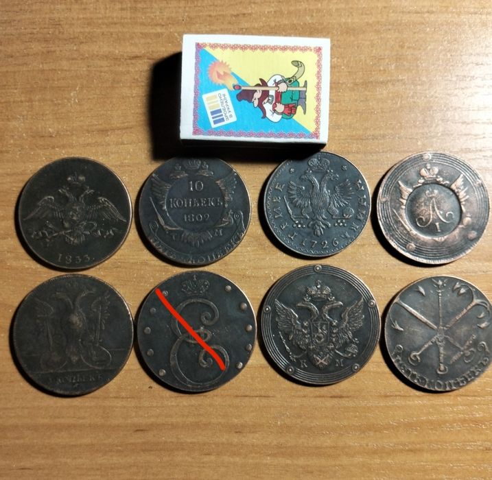 Монеты. Царизм. Отличные копии. Торг.