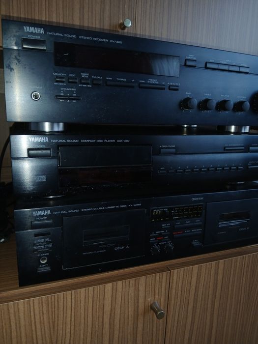 Wieza yamaha amplituner cd magnetofon