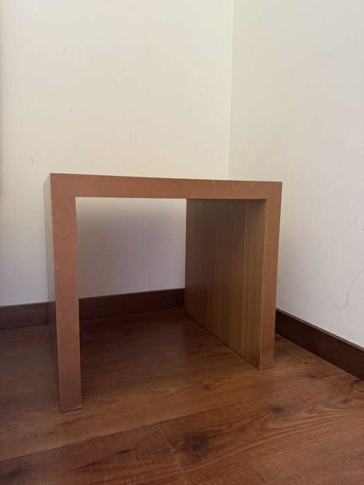 mesa  cabeceira movel carvalho