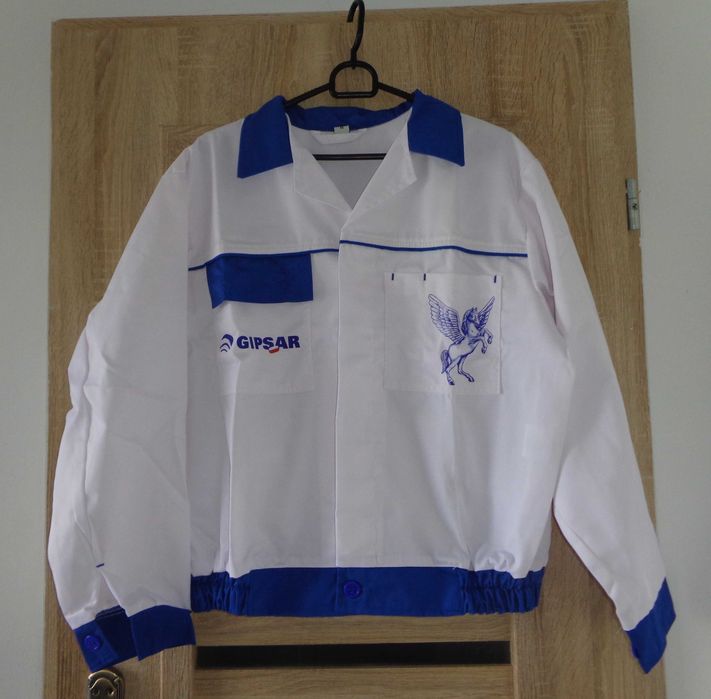 Nowa biała bluza GIPSAR dół regulowany roz.M