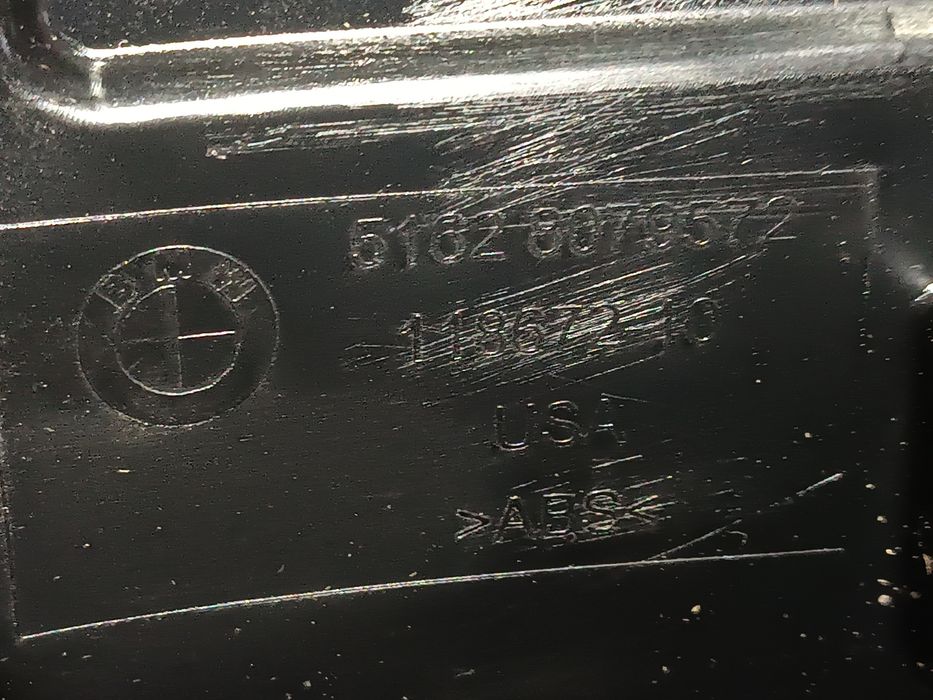 Спойлер BMW X5M F95 БМВ Х5М Ф95 розборка шрот запчастини 51625A177C4 51628079572 Спойлер