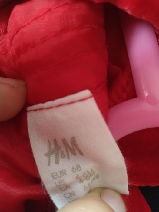 Sukieneczki Świąteczne r. 68 H&M i John Lewis
