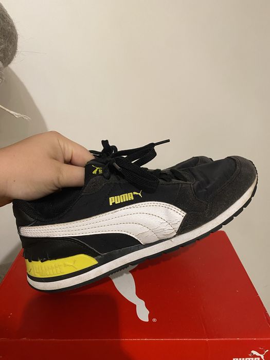 Czarno żółte buty Puma