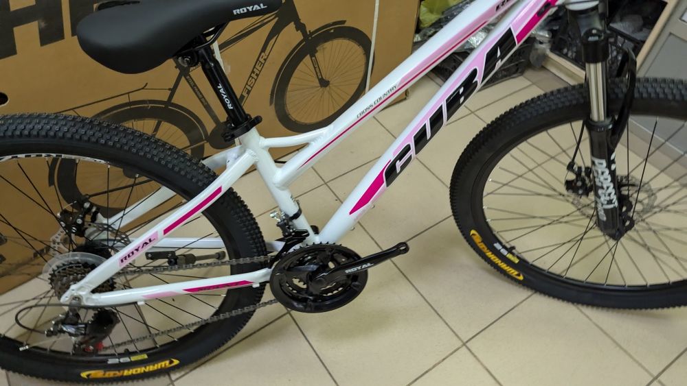 Велосипед 26" колеса, 13" алюминиевая заниженная рама Royal Cuba