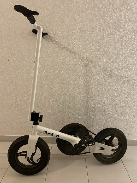 Bicicleta Micro Pedalflow Branca