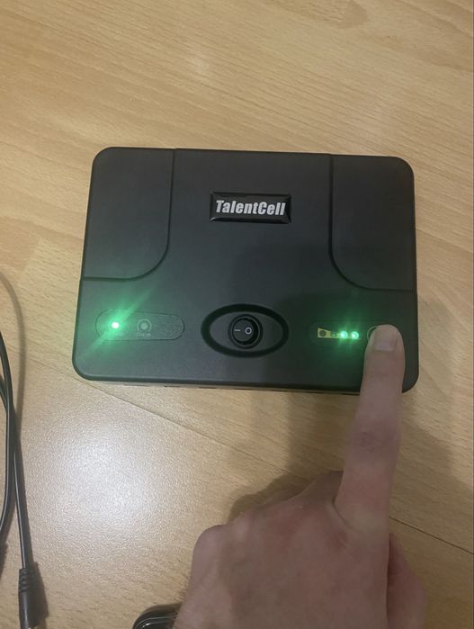 ДБЖ, DC UPS Talentcell - для потужного роутера 19/24 вольта 38400mah