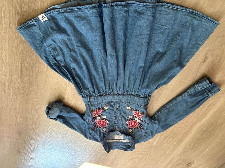 Zestaw sukienek dla dziewczynki 122 eleganckie