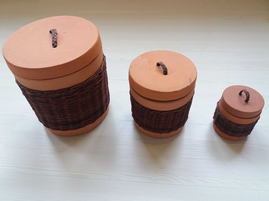 Vasos IKEA em Cerâmica Rustica. IKEA da Alemanha.