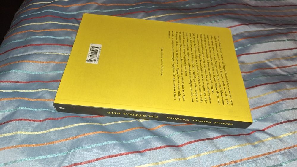 Livro Miguel Esteves Cardoso - Escritica Pop