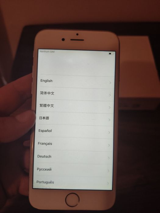 iPhone 6 usado caiu uma vez mas funciona bem 16 gb