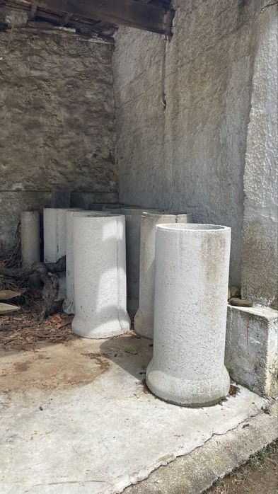 Manilhas em cimento (7 unidades - melhor oferta)