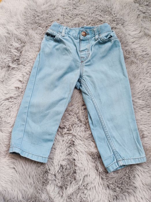 Spodnie niebieskie h&m