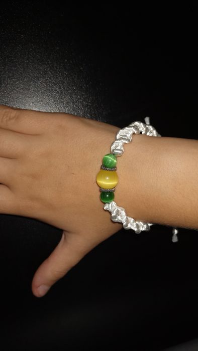 Bransoletka regulowana koralik