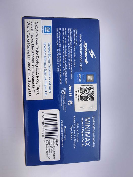 Spark Ayrton Senna Porsche 956 Nurburgring  - Cadillac  Daytona 1:43