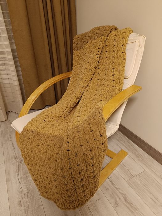Пледи з Alize Pyffy. Розмір 100/150.
