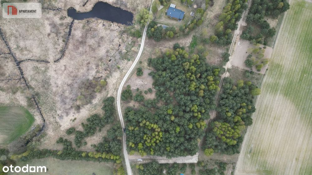Bory Tucholskie – działka 1195 mkw pod budowę domu