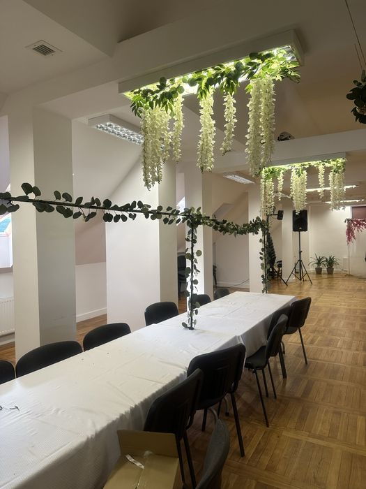 Dekoracje sali wesele przyjecie impreza - tlo