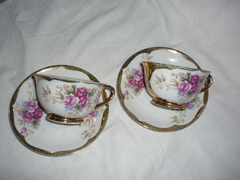 Par de chavenas porcelana fina chinesa