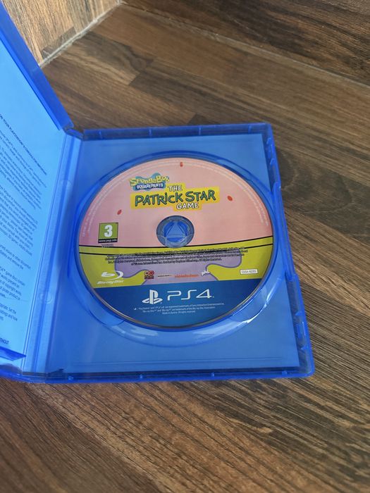 PlayStation Ps 4 Ps 5 SpongeBob Kanciastoporty Patryka Rozgwiazdy PL!