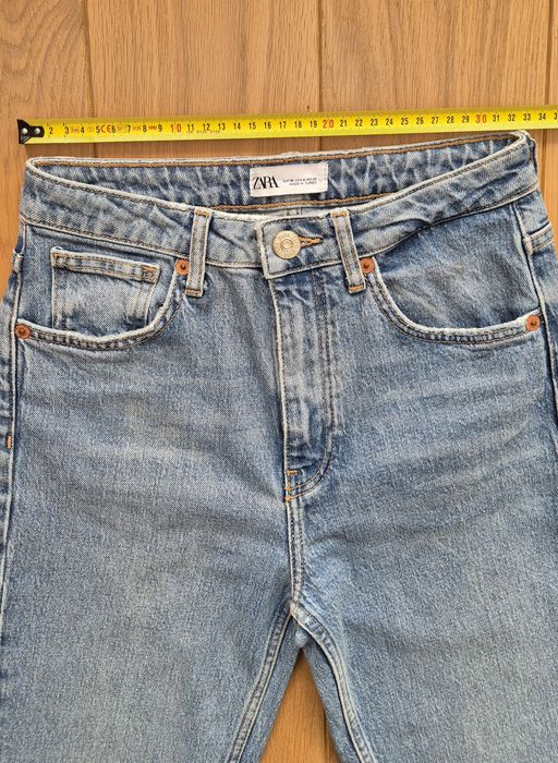 Zara spodnie jeansowe jeansy 36