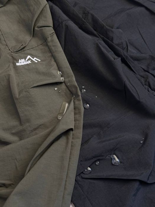 GORETEX НА УТЯЖКАХ карго штани чорні зелені парашути штаны черные М Л