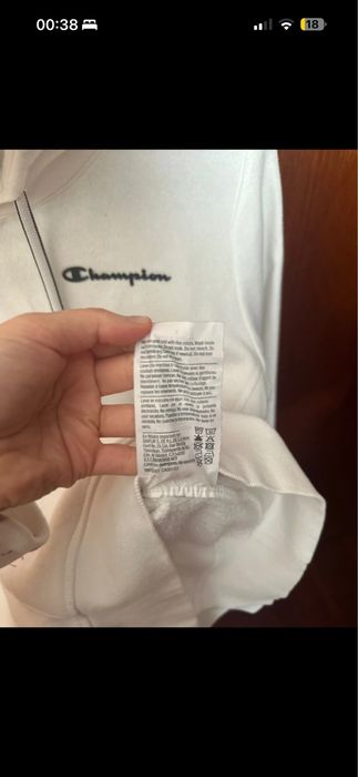Sweatshirt branca Champion