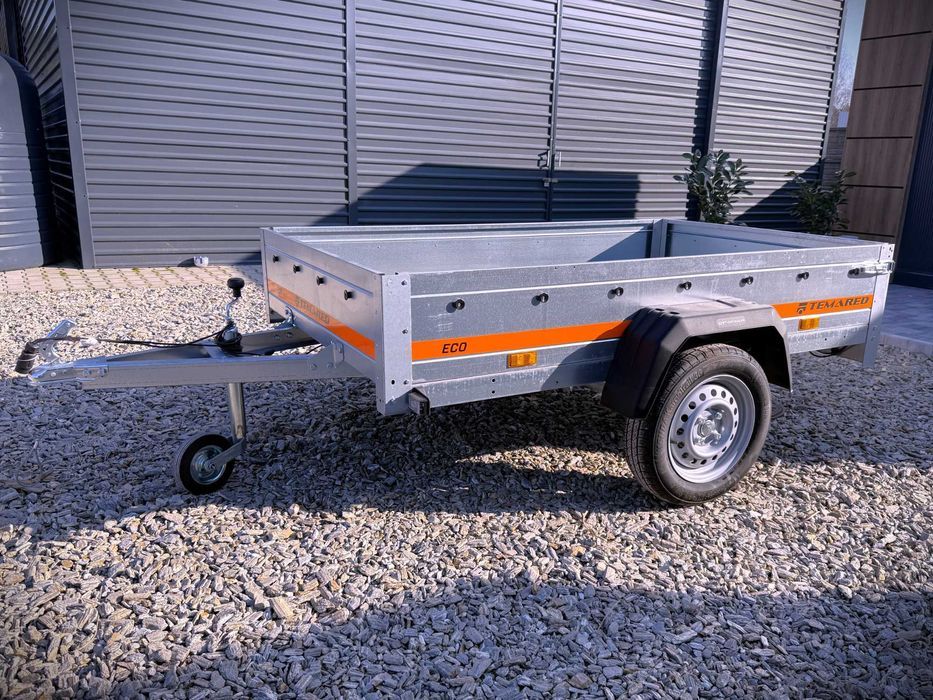 Temared ECO 2312 KIPP - uchylny dyszel, nowa przyczepka samochodowa