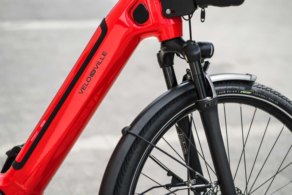 Rower elektryczny AEB 890 PRO,  do miasta i rekreacji, okazja, FV23%