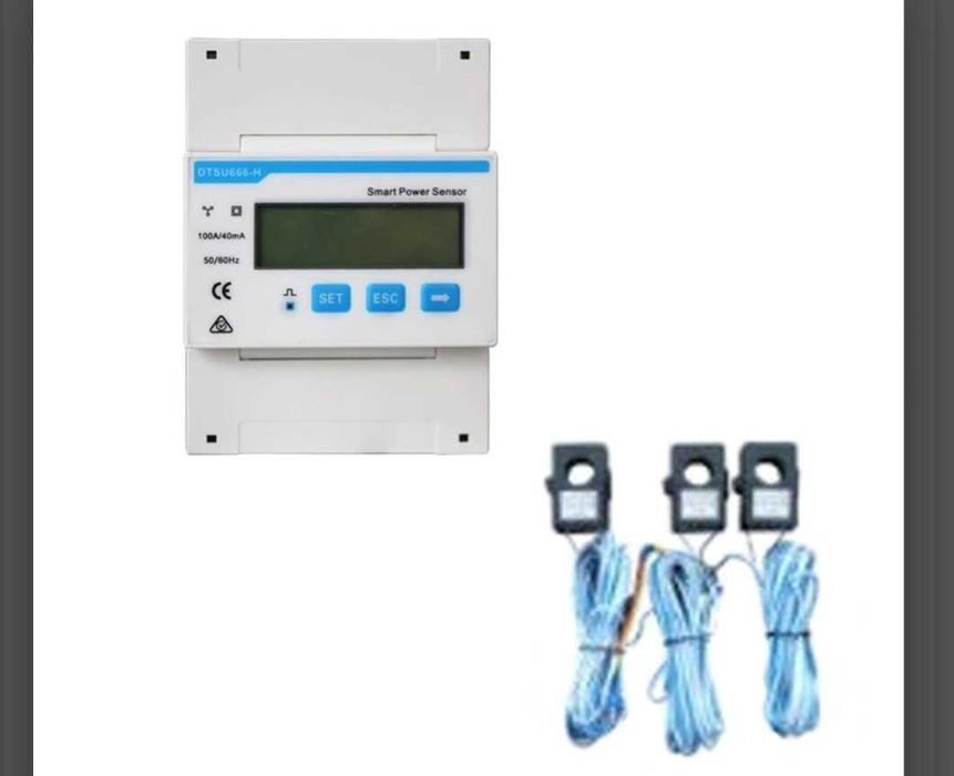 trifásico Huawei DTSU666-H com 3 sensores 250A