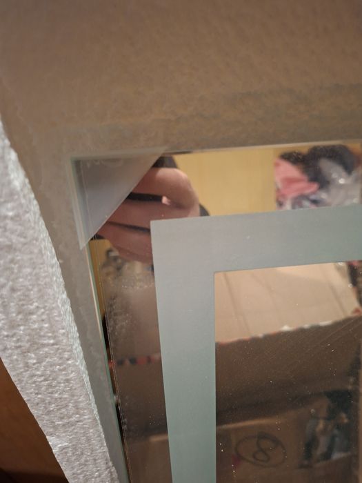 Lustro podświetlane led