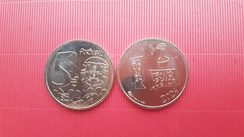 Moeda Comemorativa O Conhecimento CuNí Normal