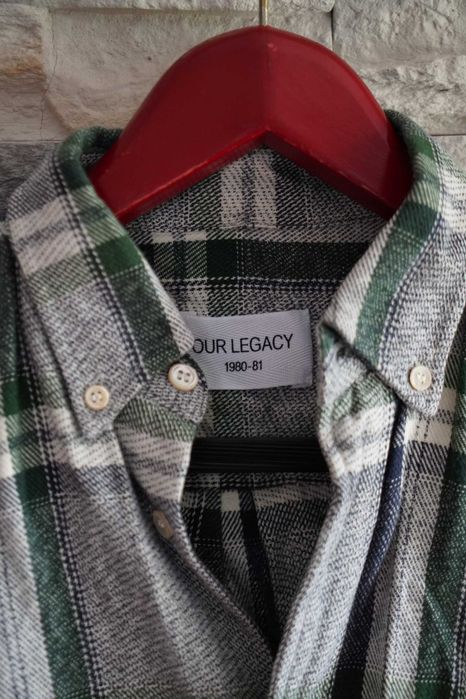 Our Legacy męska koszula w kratkę S 46