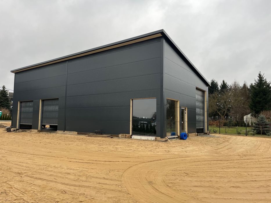 Hala Stalowa 300 m2,  Ciepła. Kompleksowo - Producent Okazja!!!