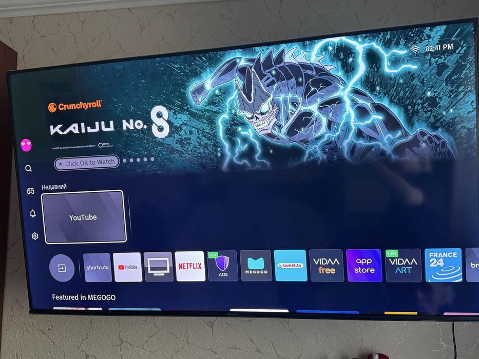 Телевізор Hisense 55A7NQ 55 QLED 4K Smart TV