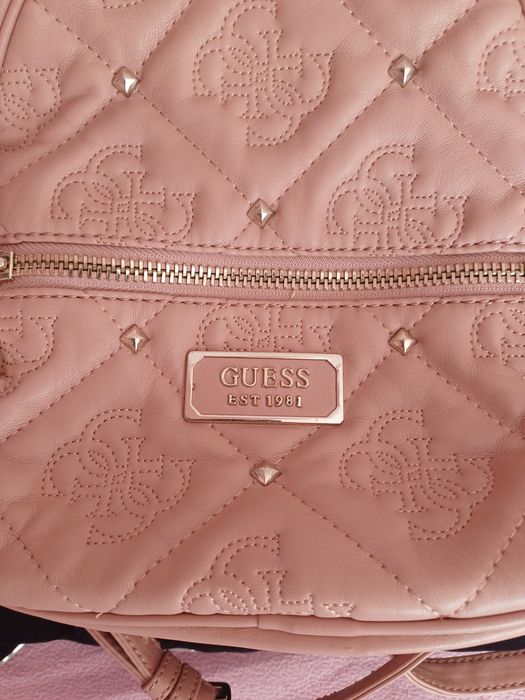 Plecak Guess pudrowy róż