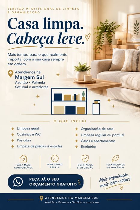 Limpeza organização