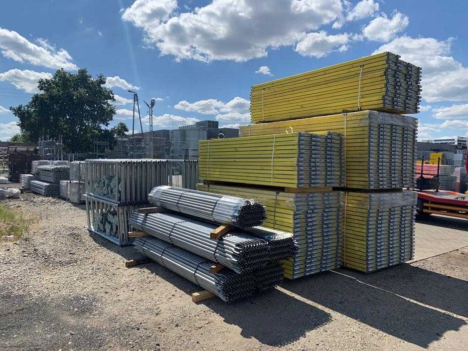 Bosta rusztowanie ramowe budowlane - 93 m2 nowe tanio