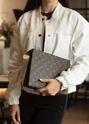 Сумка louis vuitton toiletry pouch 26 в канве monogram