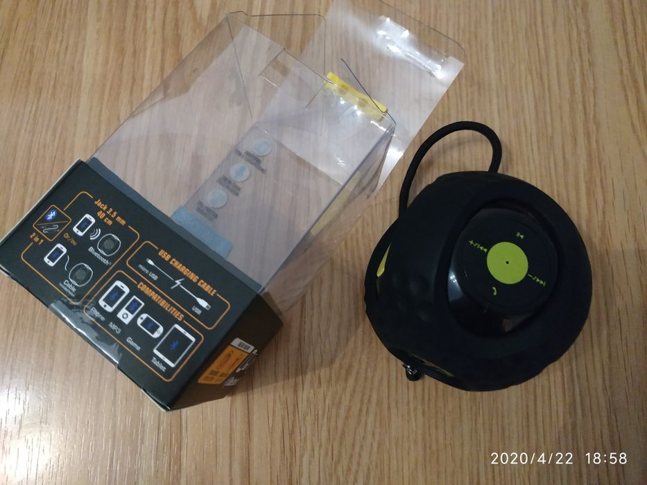 Colunas bluetooth novas nunca usadas