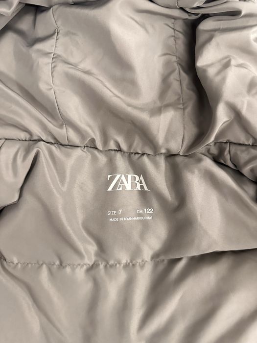 Пуховик Zara 122 розмір