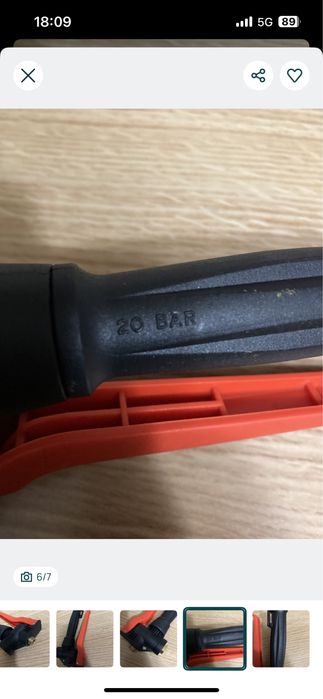 Torneira plastico 300PSI 20BAR - Novo