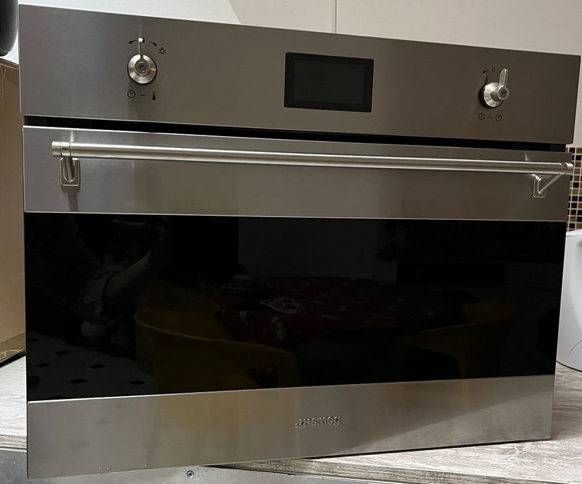 Smeg SF4390MX | Compact Combi Oven | Micro-ondas | Four Combiné