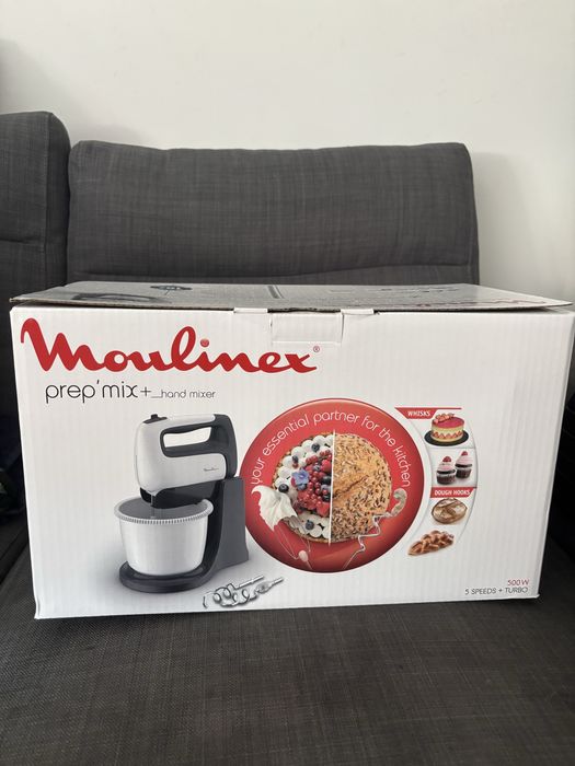 Batedeira Moulinex PREP'MIX+ com Taça HM464110