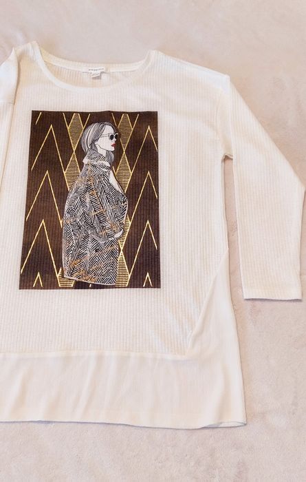 Camisola branca marca "Springfield "